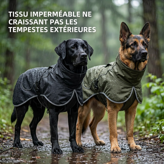 Coupe-Vent imperméable pour chien ☔